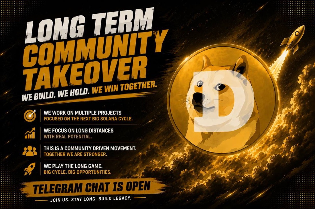 Long term community takeover poster